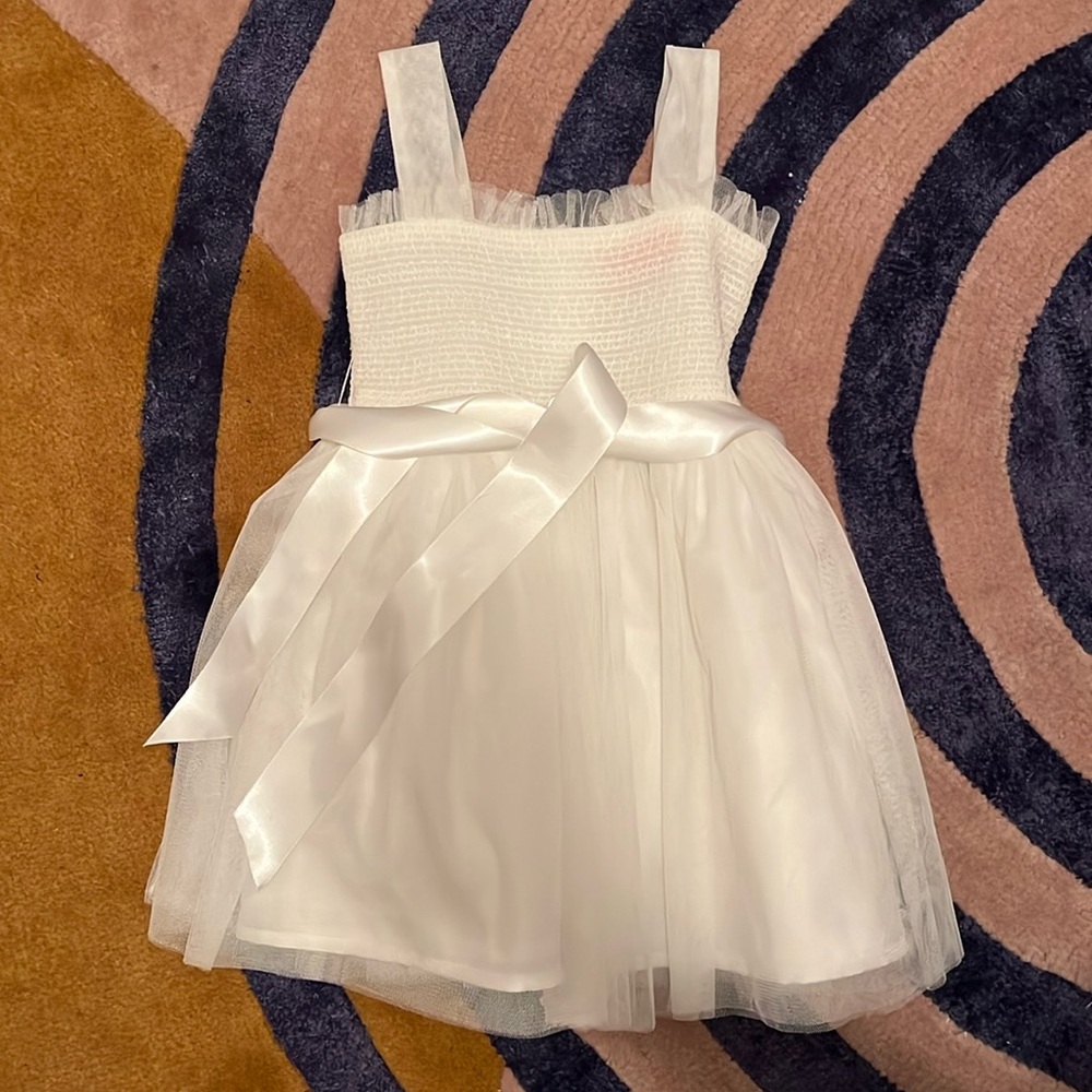 White flower girl/special occasion dress, 2T